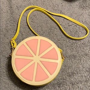 NastyGal Grapefruit crossbody bag